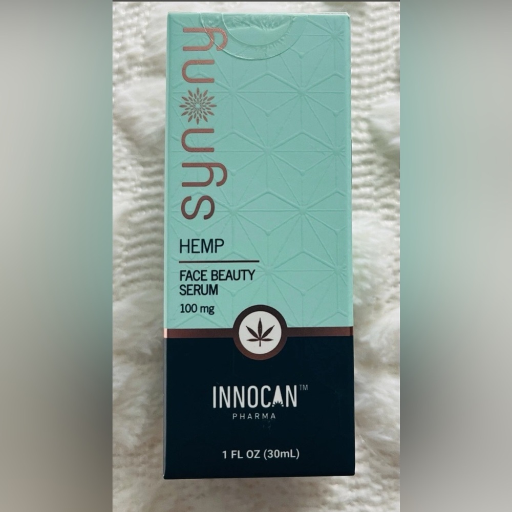 Innocan Pharma Synony Hemp Face Beauty Serum Age Defying Moisturizer New